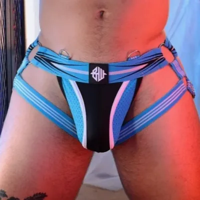 Breedwell Jockstrap CIRCUIT BREAKER Breedwell Bleu