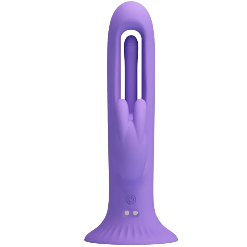 Vibrateur Lapin Killmoulis Violet 12 Modes - Pretty Love
