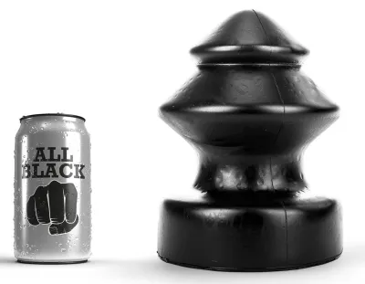 Plug anal XXL AB55 DRAG PLUG All Black 15 x 15cm