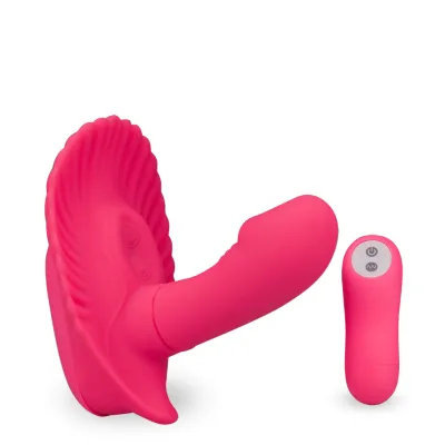 Culotte gode vibrant coquillage sans fil
