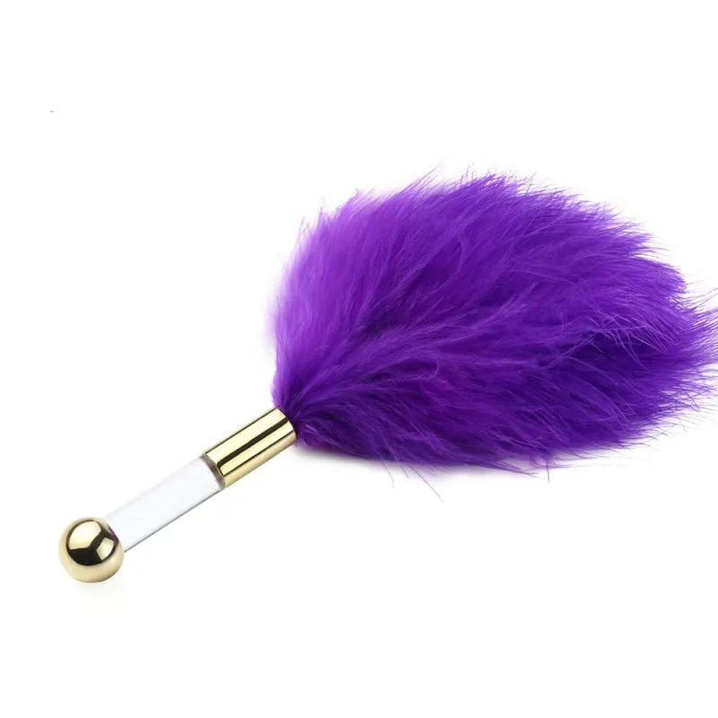 Plumeau GOLDEN CLEAR 15cm Violet