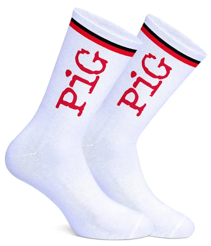 SneakFreaxx Chaussettes blanches PIG SneakFreaXX