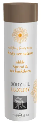 Huile de massage Comestible - ABRICOT et ARGOUSIER 75 ml