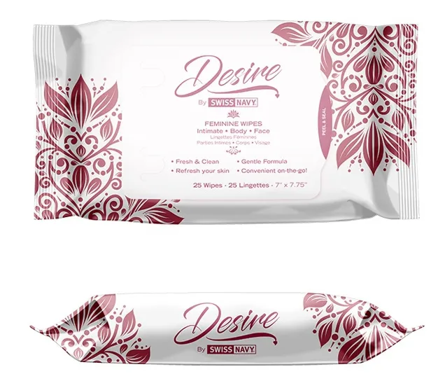 Lingettes nettoyantes pour Corps DESIRE x25