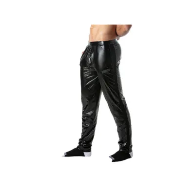 Pantalon avec Zip BRUT Noir