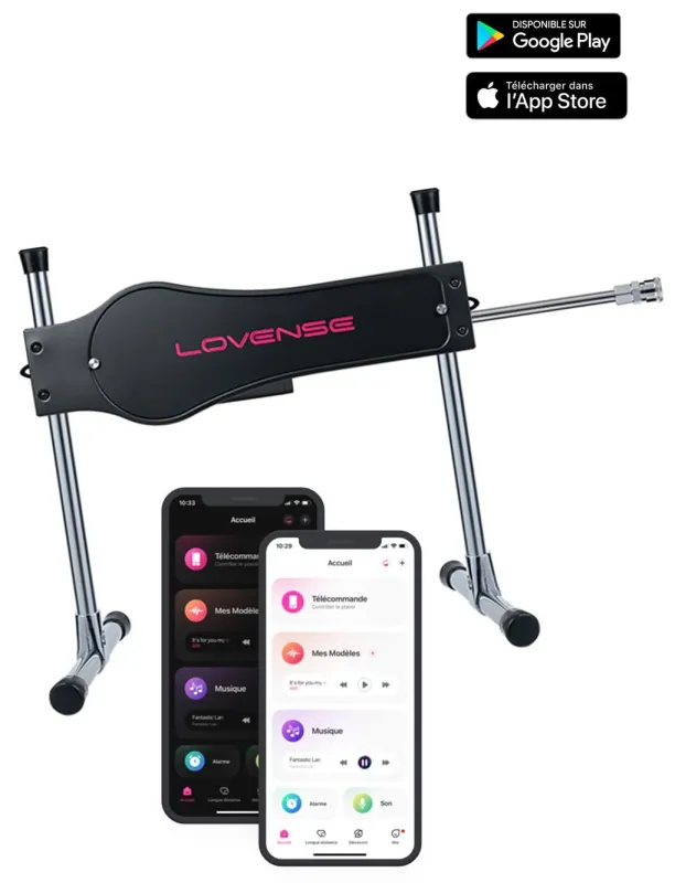 Sex Machine connectée LOVENSE Double Pénétration