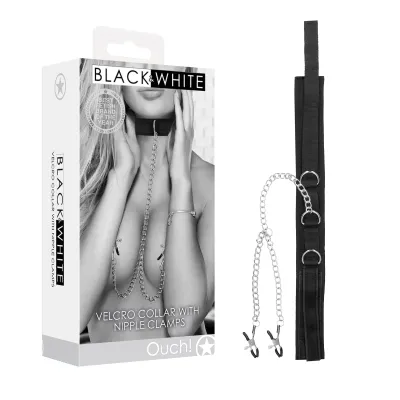 Collier Velcro avec Pinces à Seins