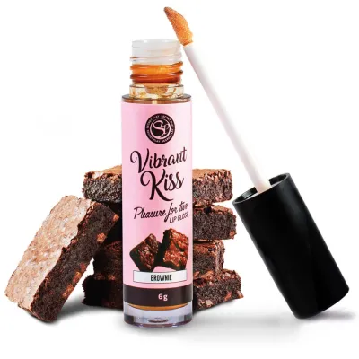 Gloss Vibrant Kiss - 10,3 cm  Brownie