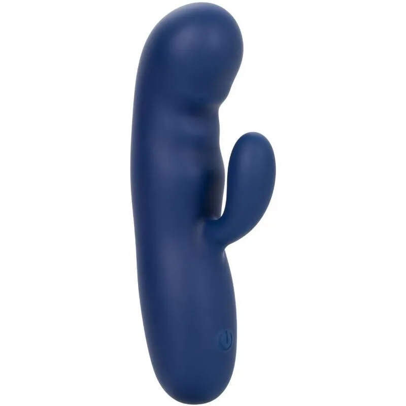 Stimulateur Point G Cashmere Duo Soie Bleu - CalExotics