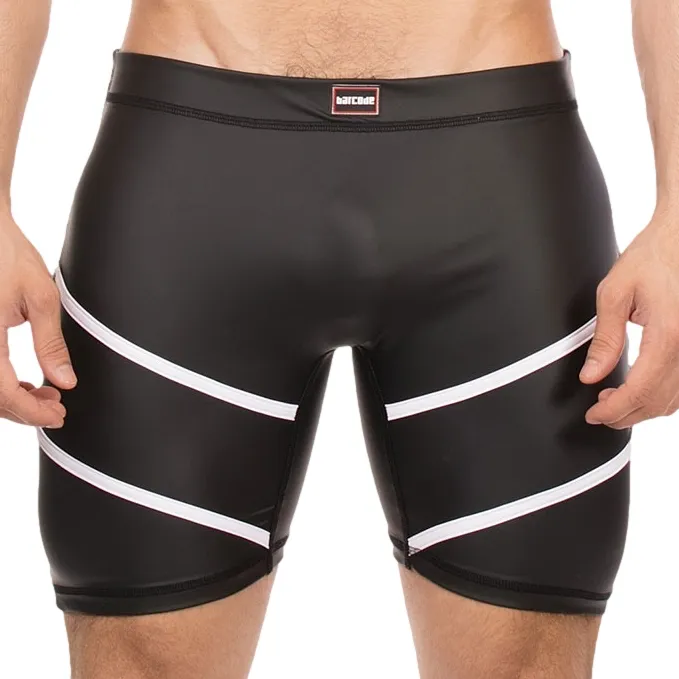 Short Biker NURU Noir-Blanc