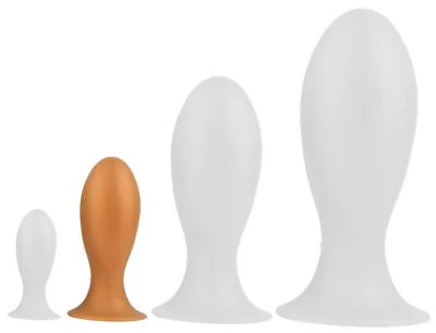 Plug en silicone RUBIOS M 10 x 4cm