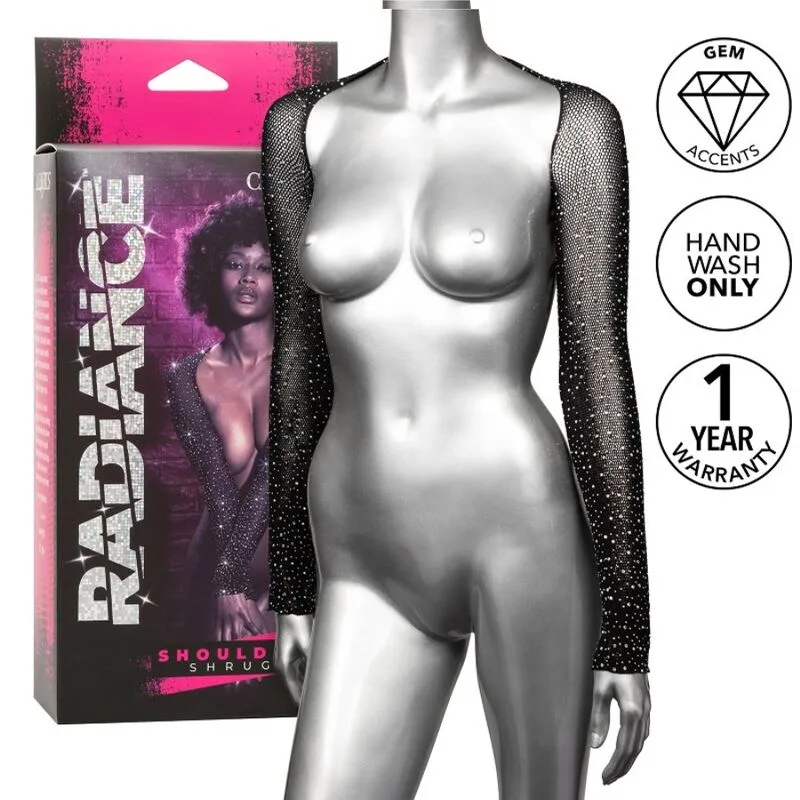 Boléro Lingerie Radiance Résille Strass - CalExotics