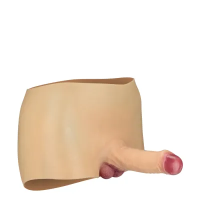 Gode ceinture seconde peau gros pénis articulé 14,0cm Jorah