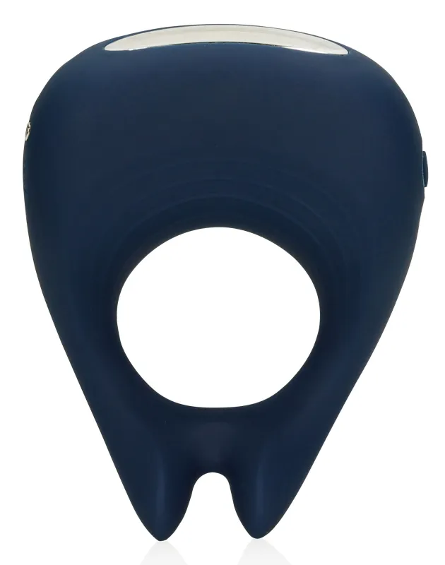 Anneau Vibrant Pointu BALTIC 34mm Bleu