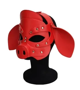 Masque PIG GROX Rouge