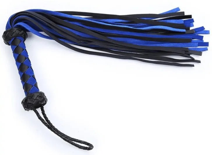 Martinet Simili DOUBLE WEAVER Noir-Bleu 50cm
