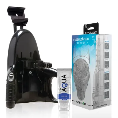Pack Masturbateur Automatique +  Go Torque Ice + Lubrifiant