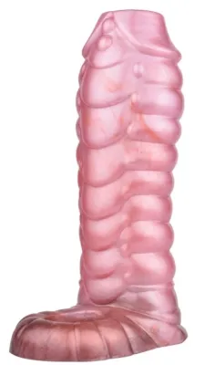 Manchon de pénis Monstre DRAGSCAL 13 x 5cm Rose