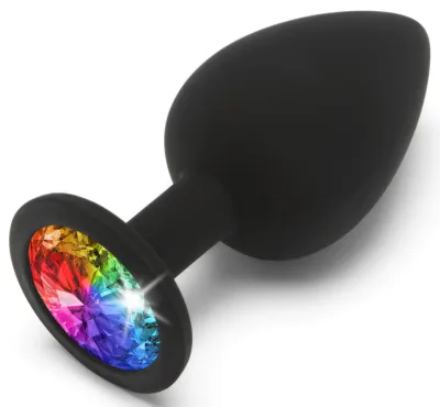 Plug Bijou RAINBOW L 9 x 4 cm