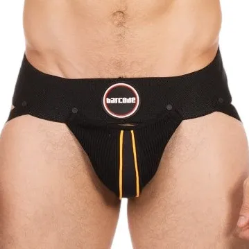 Barcode Berlin Jockstrap ROKK Noir-Jaune