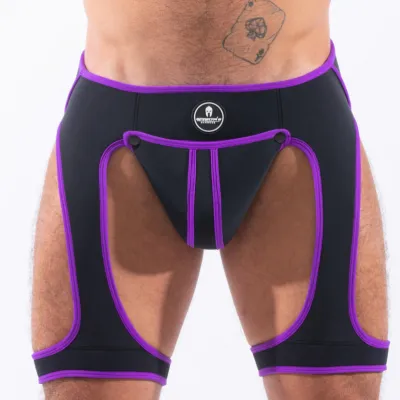 Backless SNAX Noir-Violet