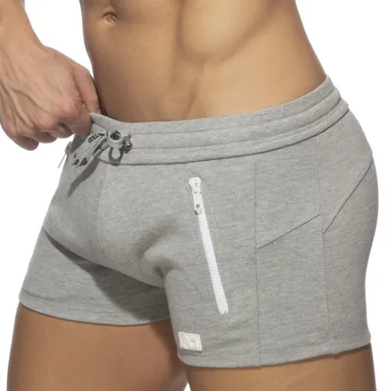 Short DOUBLE ZIP Gris