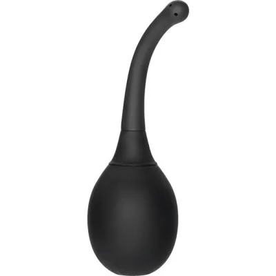 Poire de Douche Anale Système Pulvérisation Noir - Calexotis
