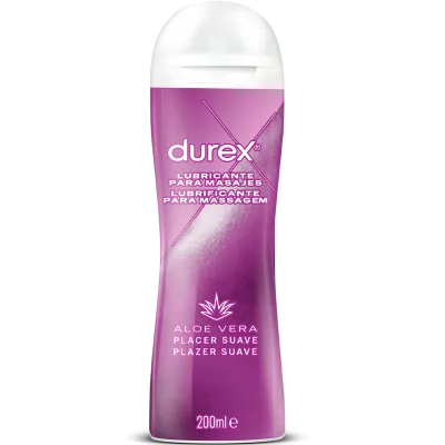 Gel 2 en 1 Massage Lubrifiant Play Aloe Vera 200ml - Durex