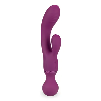 Sextoy 2-en-1 vibromasseur rabbit et wand Fusion