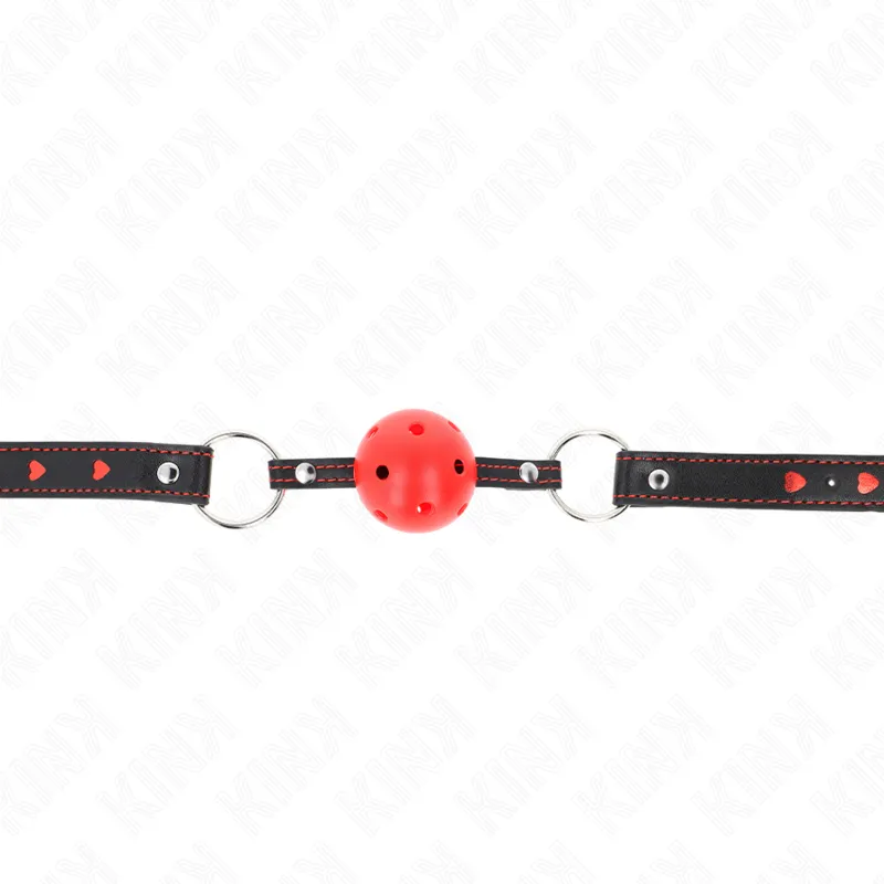 Bâton creux dur rouge modèle 2 65 x 2,5 cm - Kink