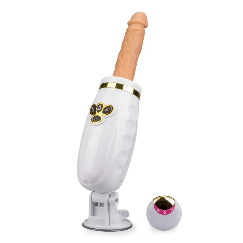 Fucking love machine 16 vitesses avec gode chauffant - Machine sexuelle à pénétrer - Gode Automatique