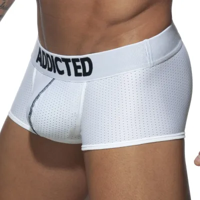 Addicted Boxer PUSH UP MESH Blanc