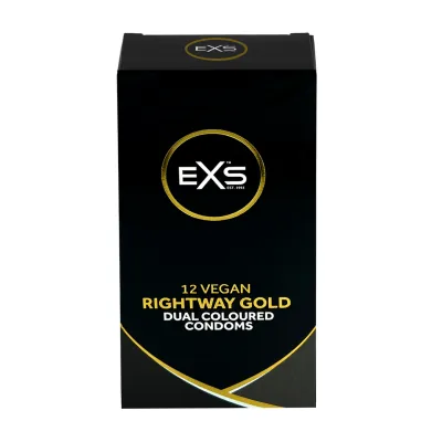 EXS Préservatifs RIGHTWAY GOLD 53mm x12