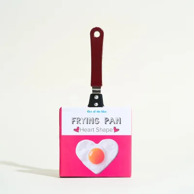 Poêle à frire en forme de coeur -