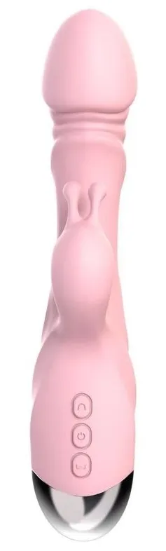 Vibro Rabbit ROMEO 21cm Rose