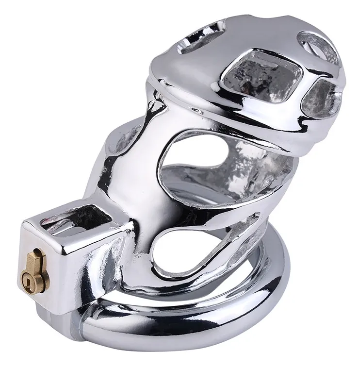 Cage de chasteté en métal LOCK LOVE 9 x 3.5cm