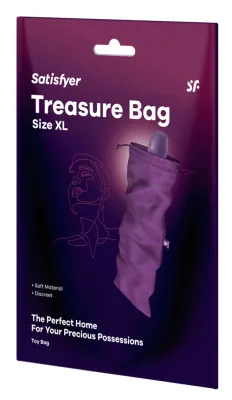 Pochette de Rangement TREASURE BAG XL Violet