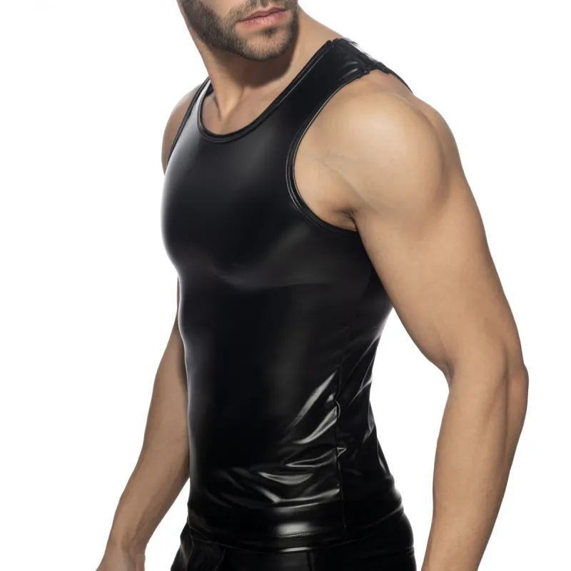 Débardeur avec Zip RUB SHOULDER Noir