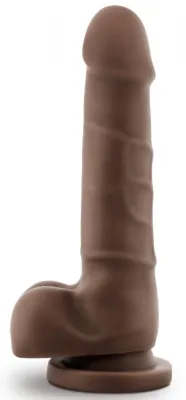 Gode réaliste BASIC UP Dr Skin 14 x 3.5cm Marron