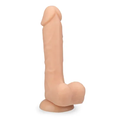 Gode godemichet en silicone 20,0cm Bob gode vaginal ou anal homme ou femme - Peau claire