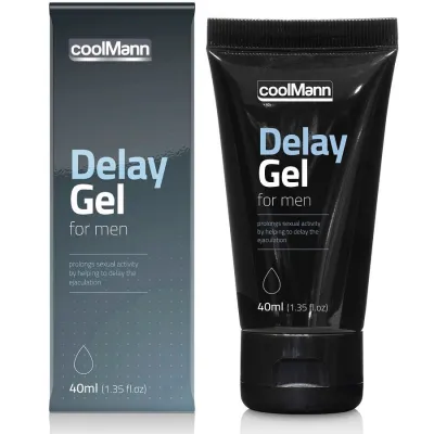 Gel Retardant CoolMann Delay Effet Rafraîchissant - Cobeco