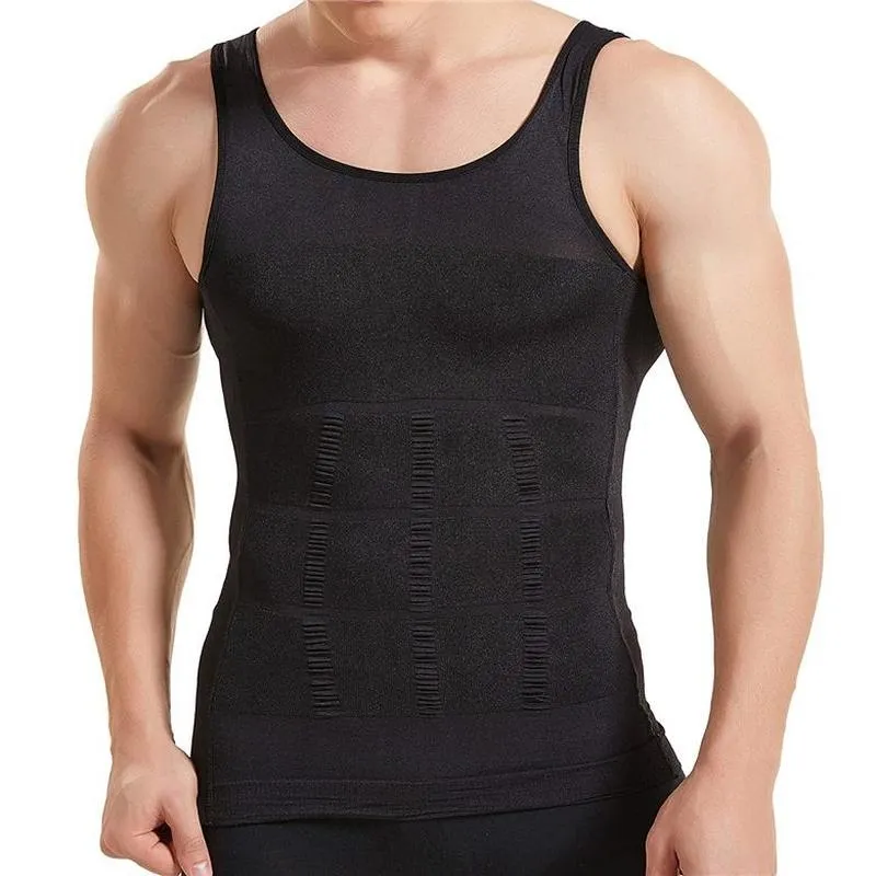Débardeur gainant SHAPER SLIM Noir