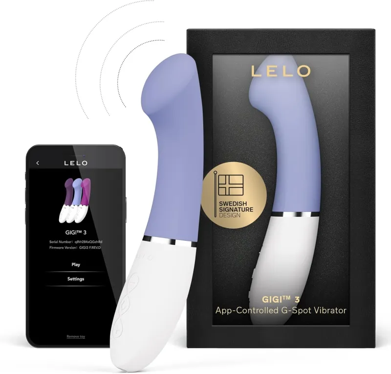 Vibromasseur point G connecté Gigi 3 Lelo