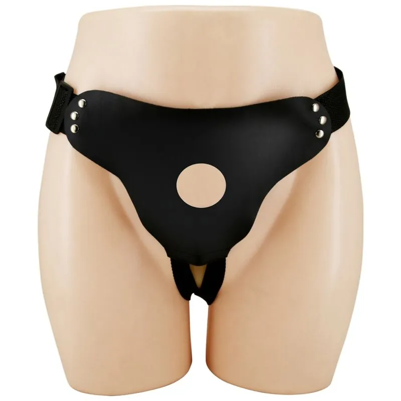 Harnais Universel Réglable pour Gode Noir - Pretty Love