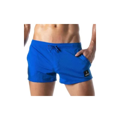 Short en mesh GI BOOTY Bleu