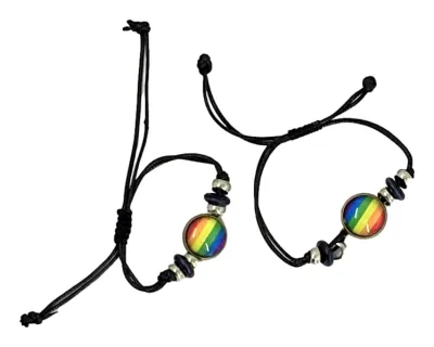 Pride Items Bracelet CIRCLE Rainbow