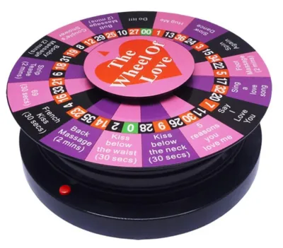 MyPlayToys Jeu de la Roue de l'Amour WHEEL OF LOVE
