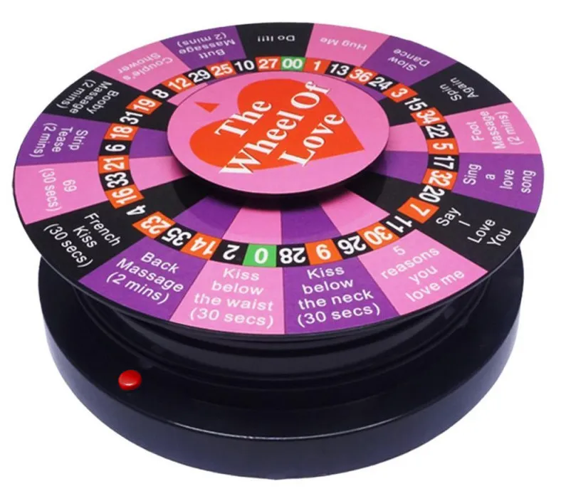 MyPlayToys Jeu de la Roue de l'Amour WHEEL OF LOVE