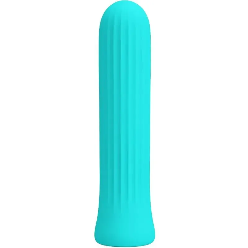 Vibromasseur Mini Pretty Love Blanche Bleu - Pretty Love