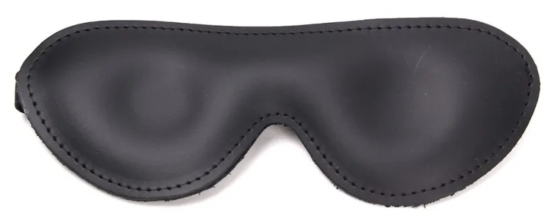 Masque en cuir DELUXE Noir
